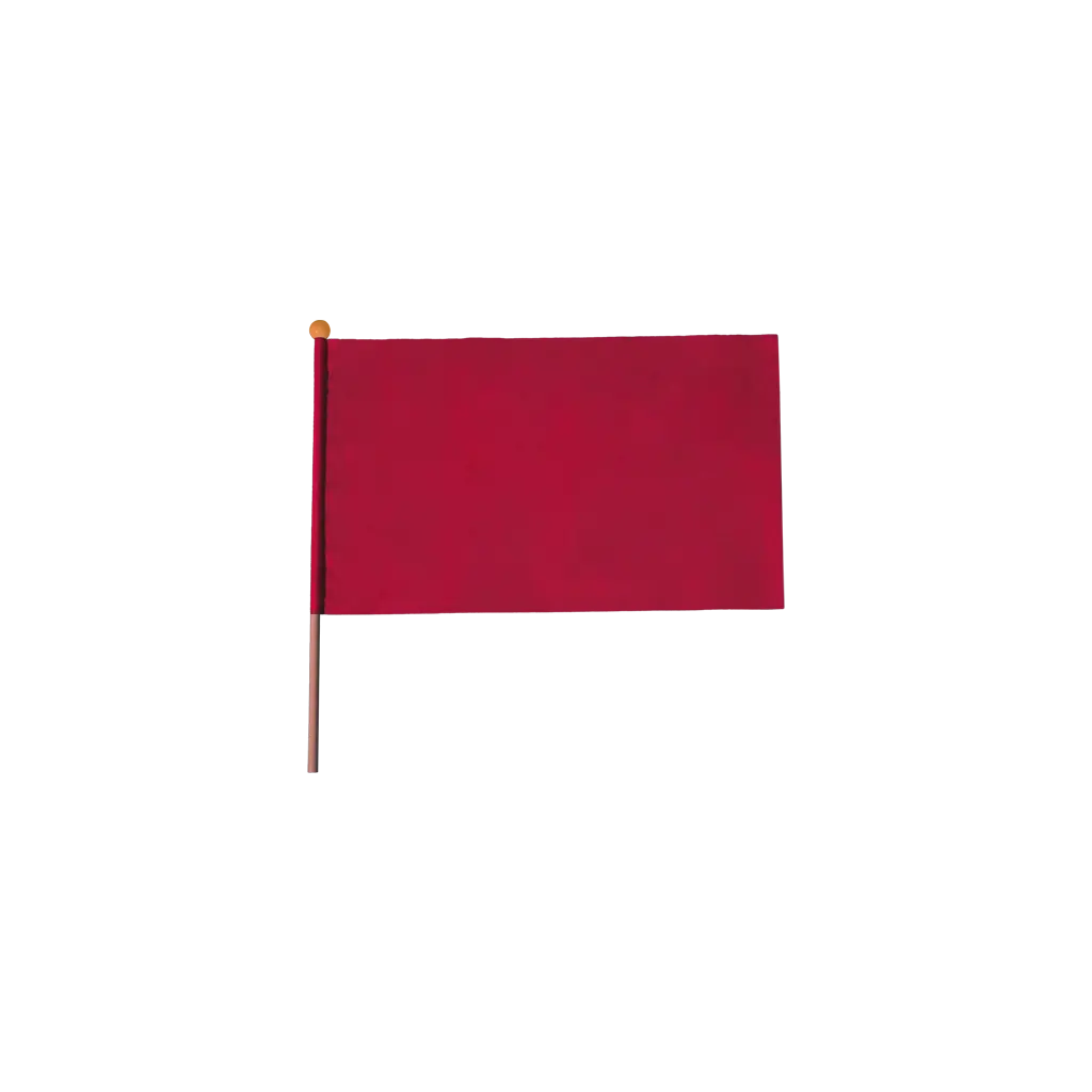 小方旗-紅